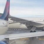 日本航空機の右翼とデルタ航空機の尾翼接触、ケガ人なし 米ワシントン州