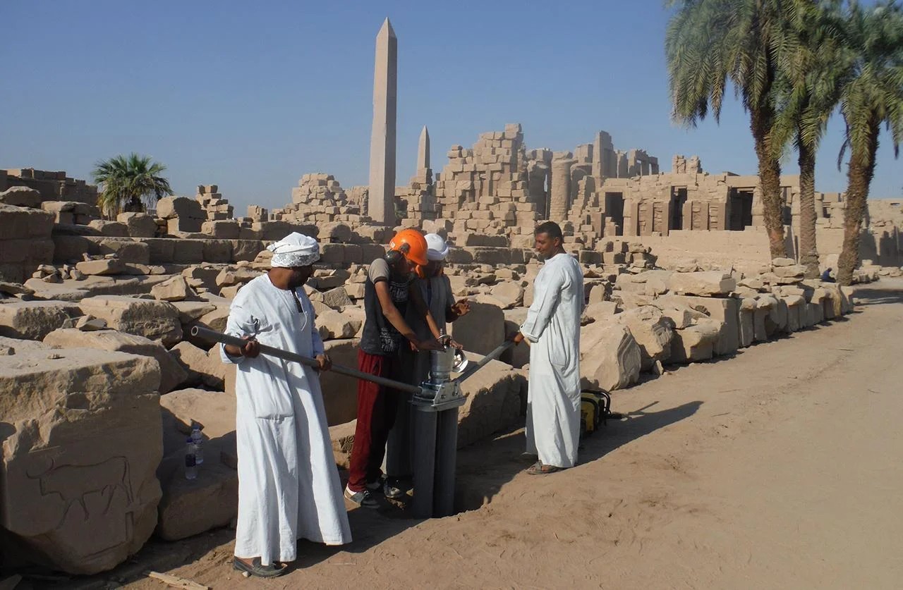 エジプト・カルナック神殿で古代の「聖なる湖」発見 - KWP News／九州と世界のニュース